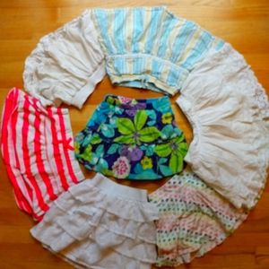 Little girls skirt bundle